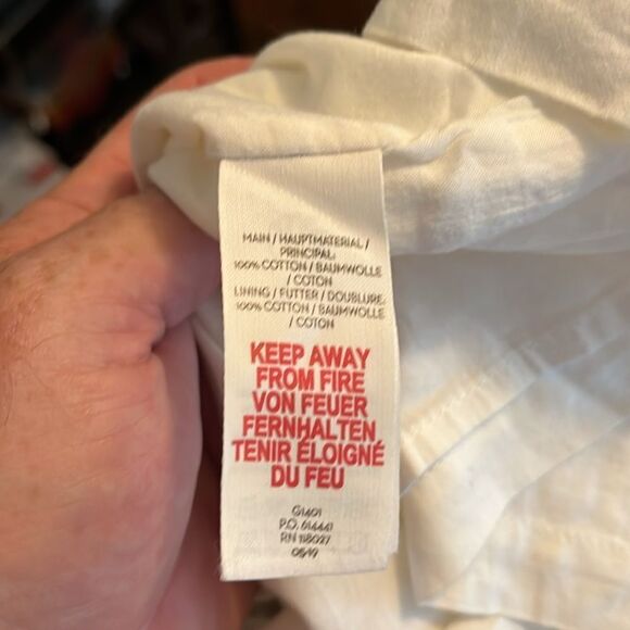 Boden Girls White Embroidered Floral Boho Feminine Top Summer Spring - Picture 7 of 8